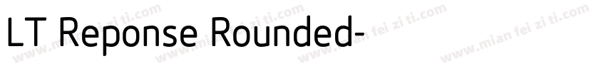 LT Reponse Rounded字体转换